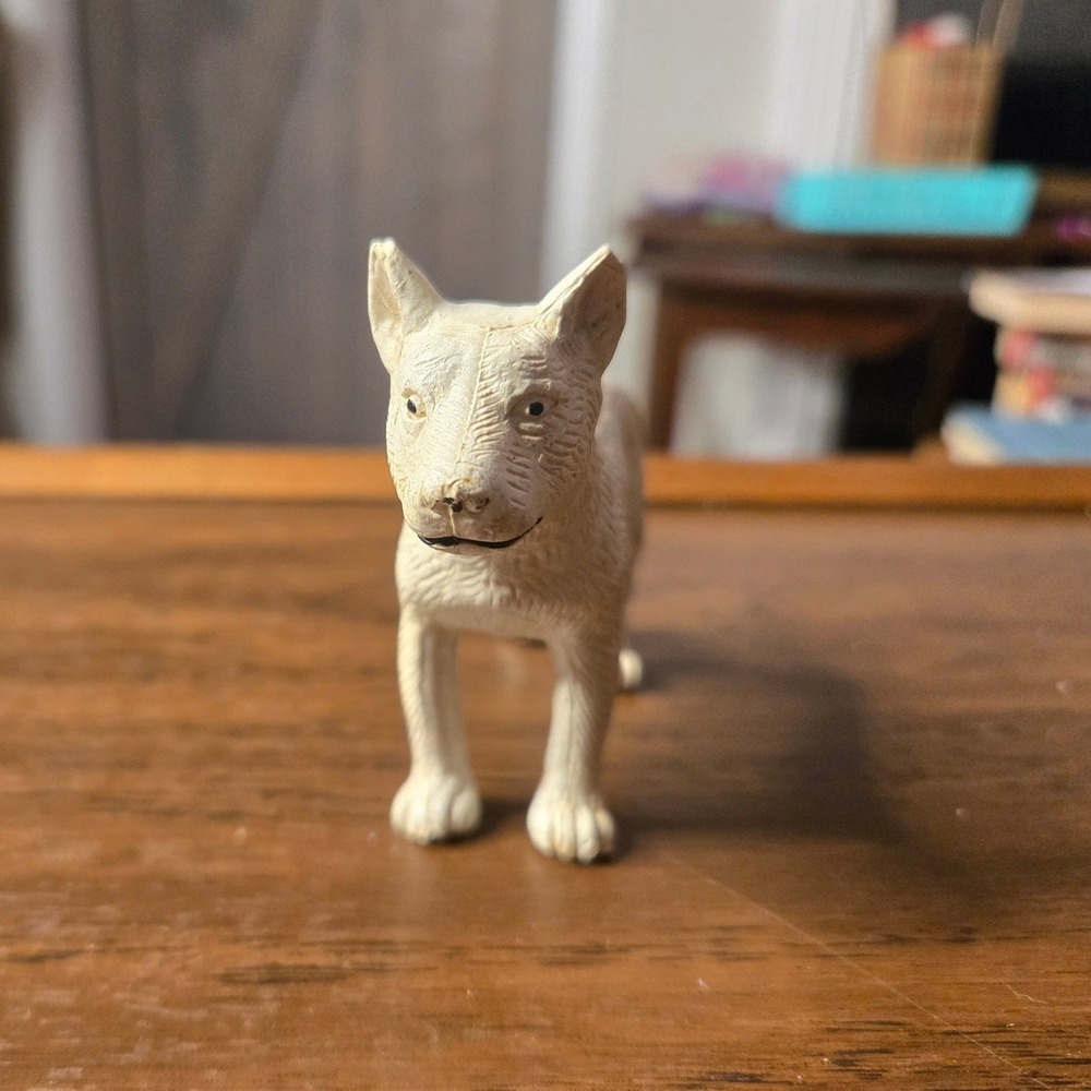 Funrise Bull Terrier Dog Figurine Vintage 1988 Champion Breeds